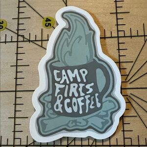 💜13/$13 +Bundle Sticker Sale | Camp Fires Coffee Inspiration Waterproof Sticker